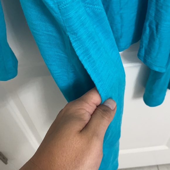 CHICOS the ultimate blue Tee 3X - Picture 4 of 7